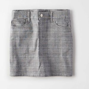 American Eagle High Waisted Plaid Mini Skirt